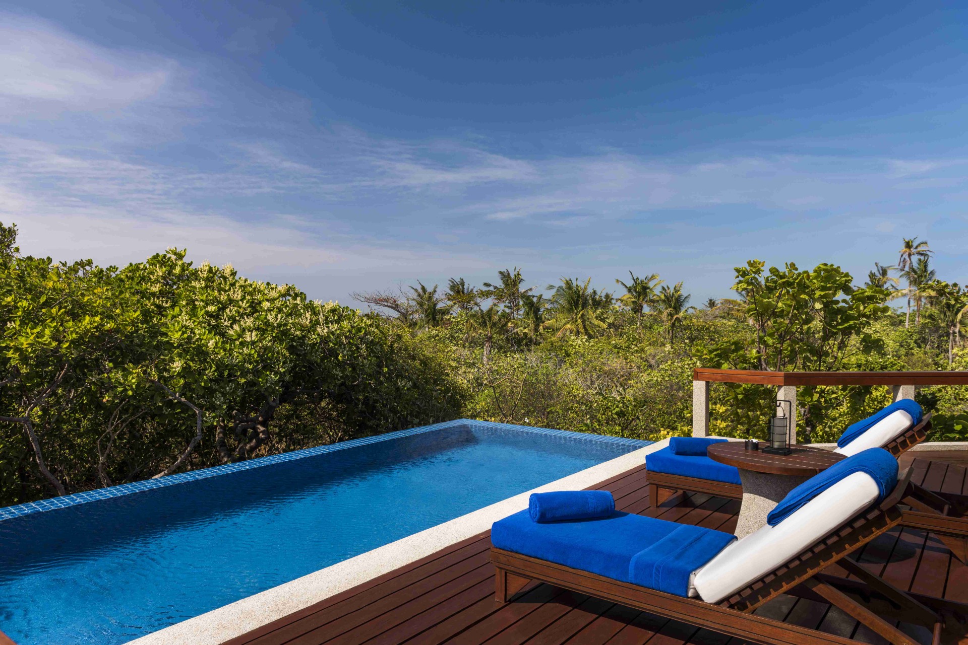 Pool der Treetop Casita